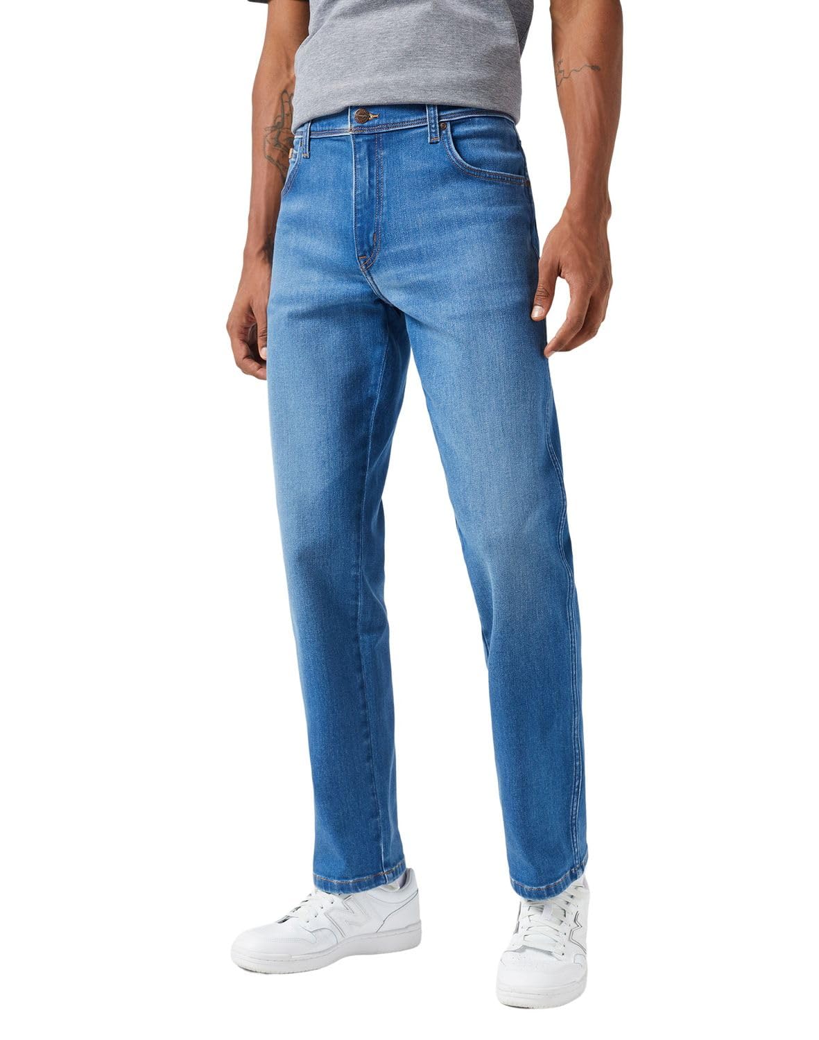 WRANGLER Texas Stretch Regular Tapered Men's Jeans