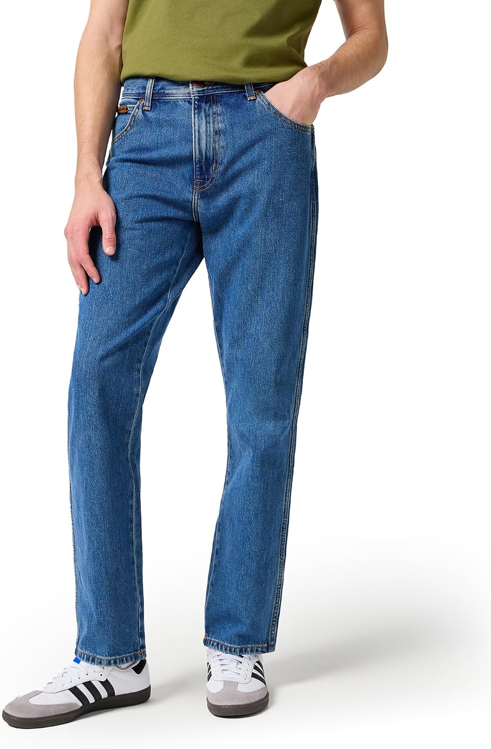 WRANGLER Texas Stretch Regular Tapered Men's Jeans