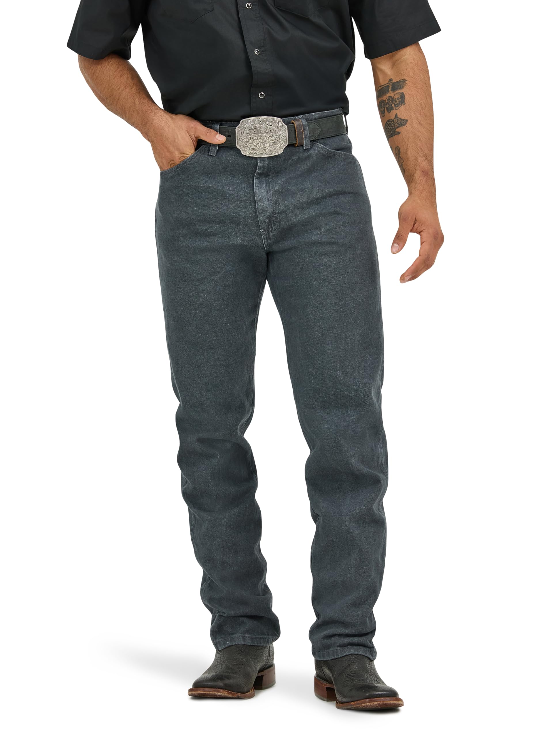 WRANGLER Texas Stretch Regular Tapered Men's Jeans