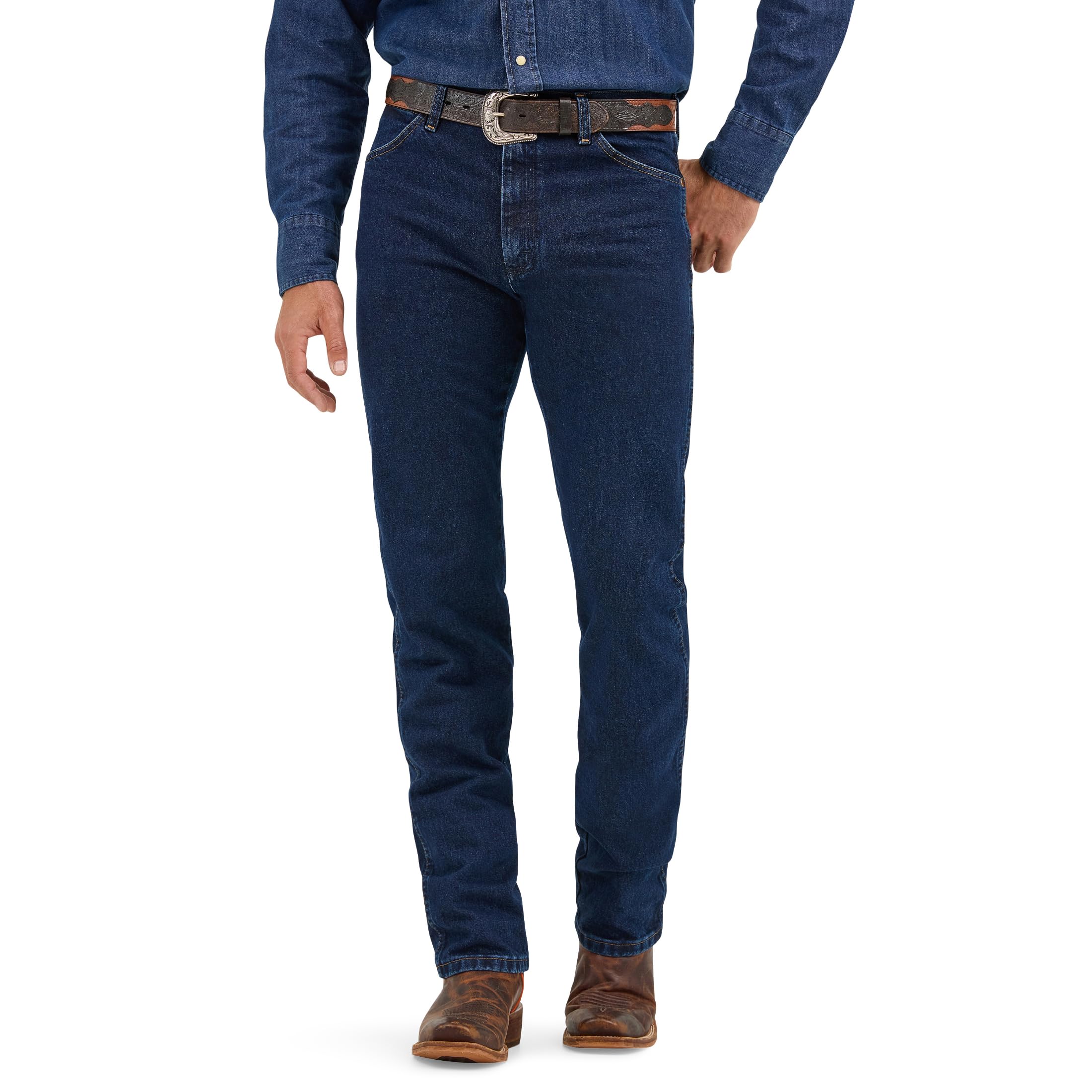 WRANGLER Texas Stretch Regular Tapered Men's Jeans
