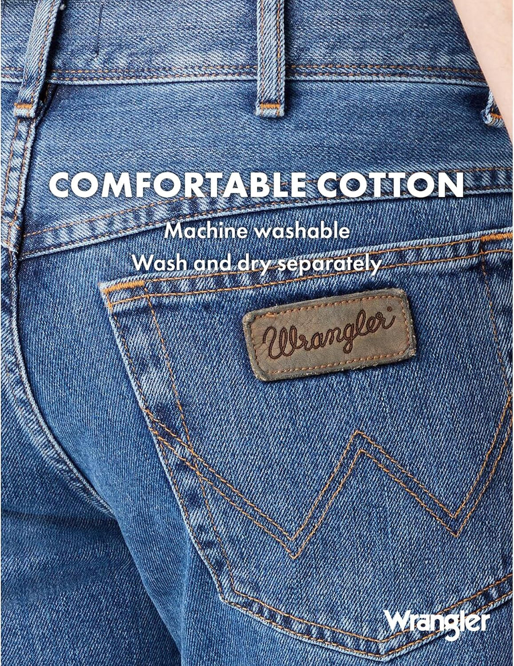 WRANGLER Texas Stretch Regular Tapered Men's Jeans